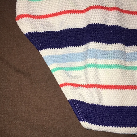 Striped one piece swimsuit - Picture 8 of 9